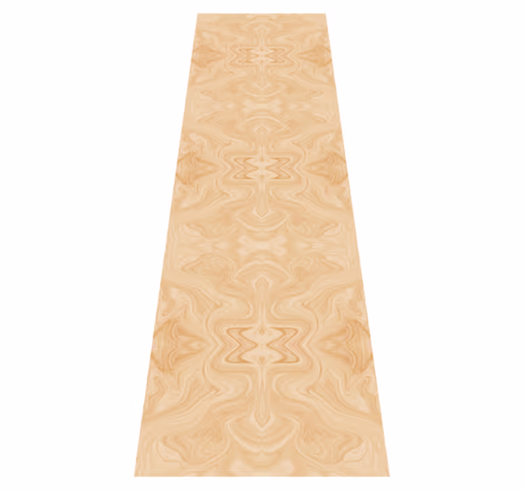 Tapis vinyle texture motif beige japandi - TenStickers