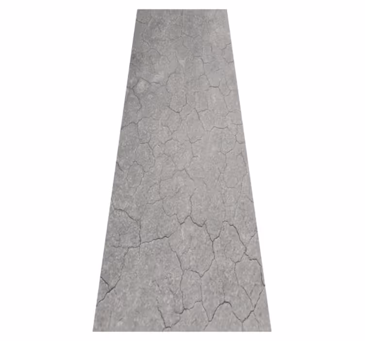 Tapis vinyle texture pierre rustique cassée - TenStickers