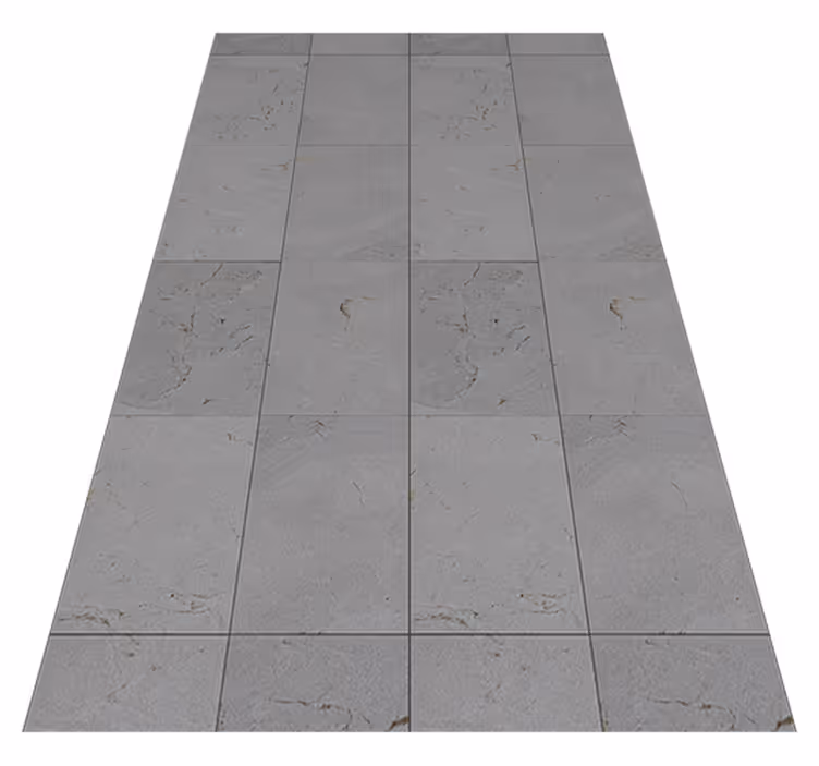 Tapis vinyle gris collage béton - TenStickers