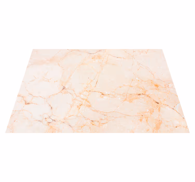 Tapis vinyle beige texture marbre - TenStickers
