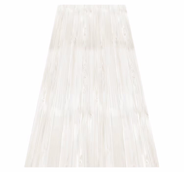 Tapis vinyle blanc bois clair - TenStickers