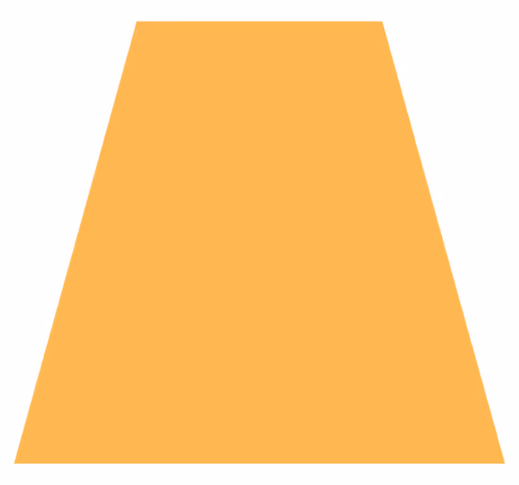 Tapis vinyle orange couleurs de banane - TenStickers