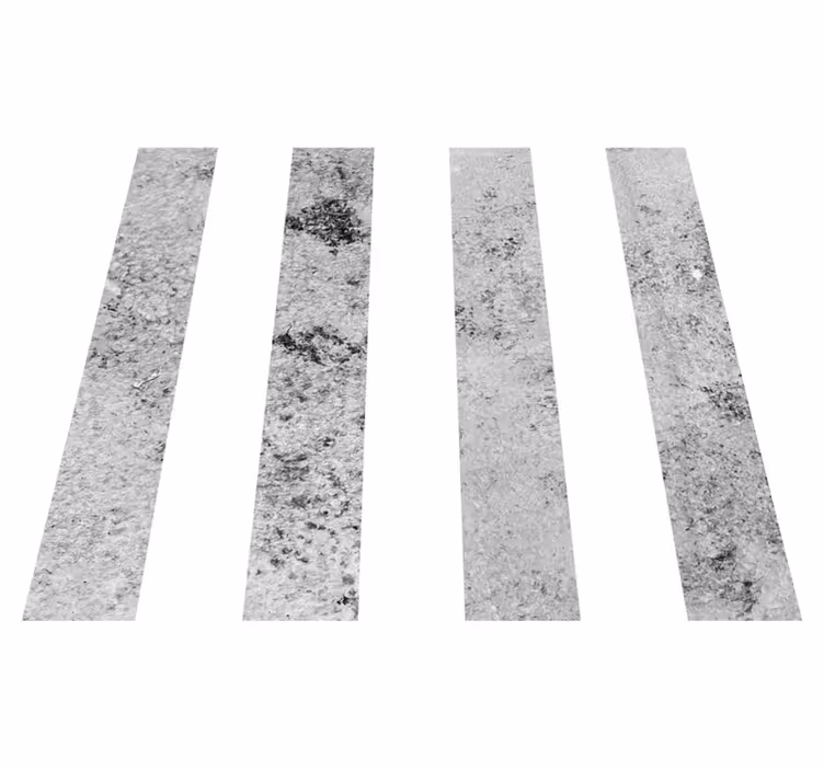 Tapis vinyle extérieur style gris - TenStickers