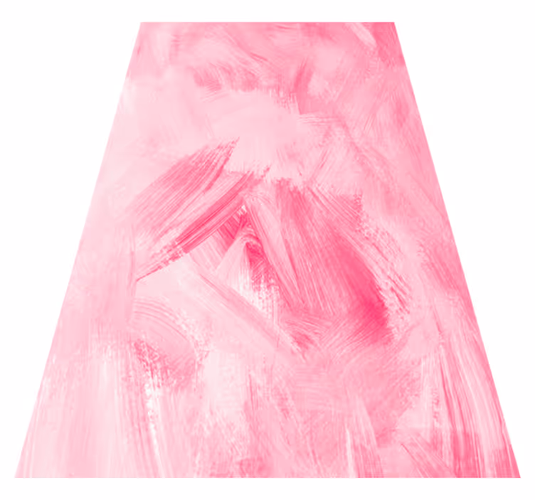 Tapis vinyle rose coups de pinceau rose foncé - TenStickers