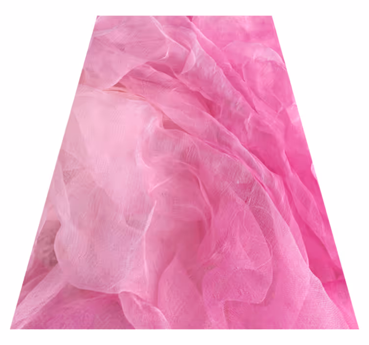 Tapis vinyle rose texture textile rose - TenStickers