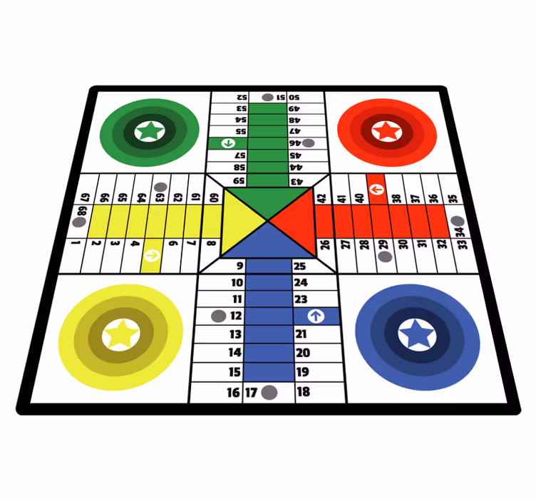 Tapis vinyle jeux tableau interactif - TenStickers