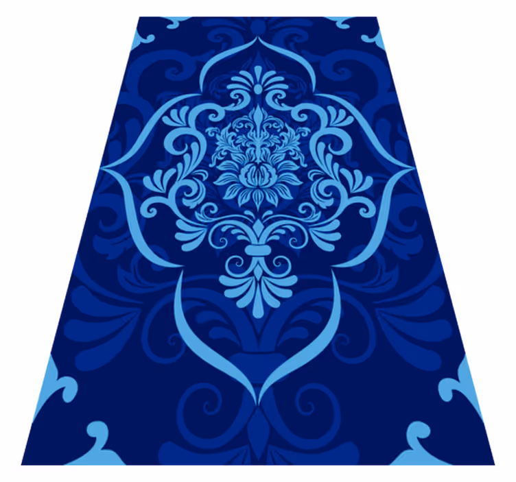 Tapis vinyle mandala élégance complexe - TenStickers