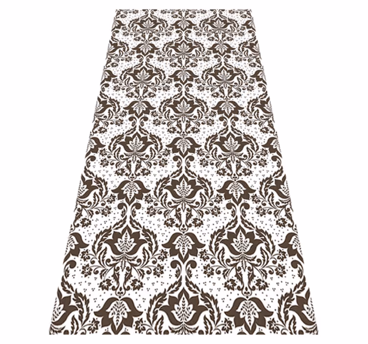 Tapis vinyle vintage baroque à motifs - TenStickers