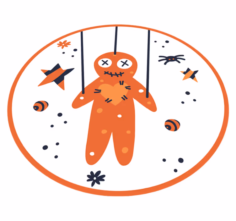 Tapis vinyle pour halloween pain d'épice d'halloween - TenStickers
