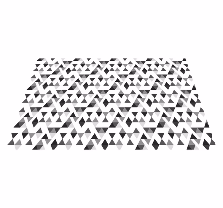 Tapis vinyle géométrique tapis à motifs géométriques - TenStickers