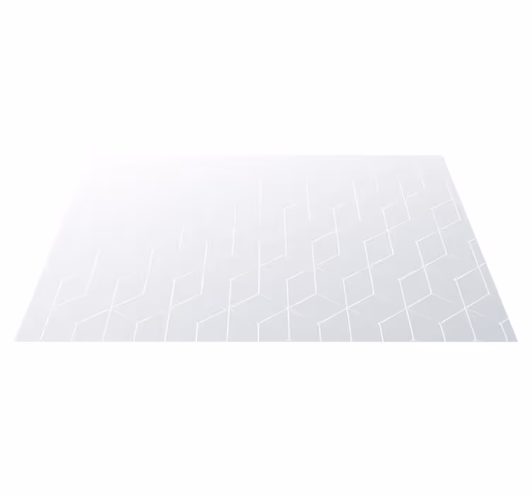 Tapis vinyle carreaux de ciment surface à motif géométrique - TenStickers