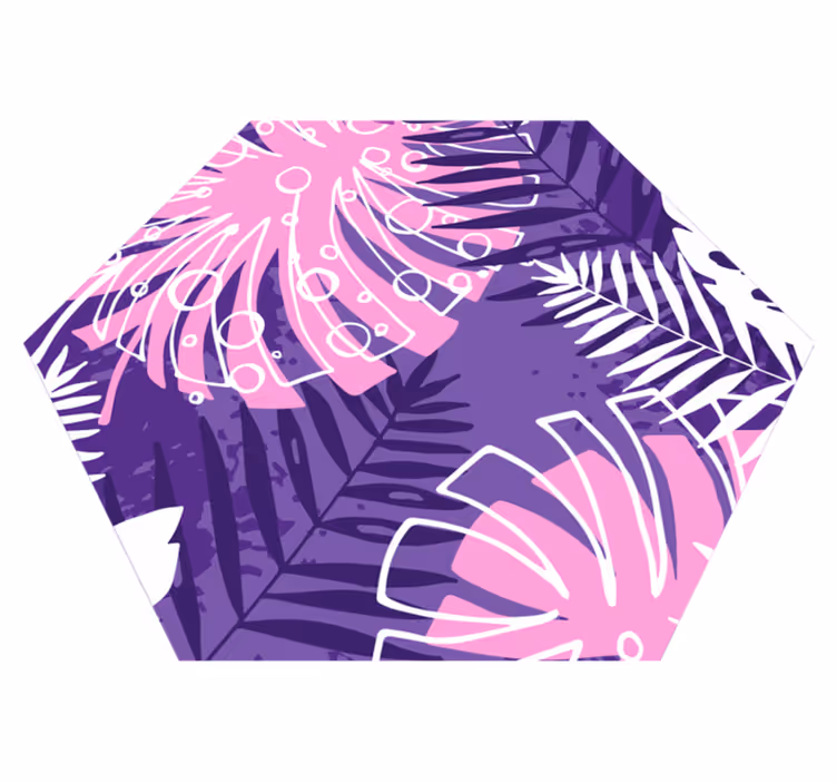 Tapis vinyle plantes déclaration botanique - TenStickers