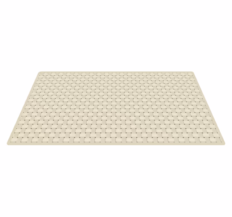 Tapis vinyle texture texture tissée - TenStickers