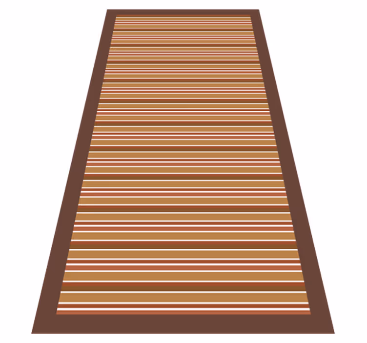 Tapis vinyle rayures motif rayé - TenStickers