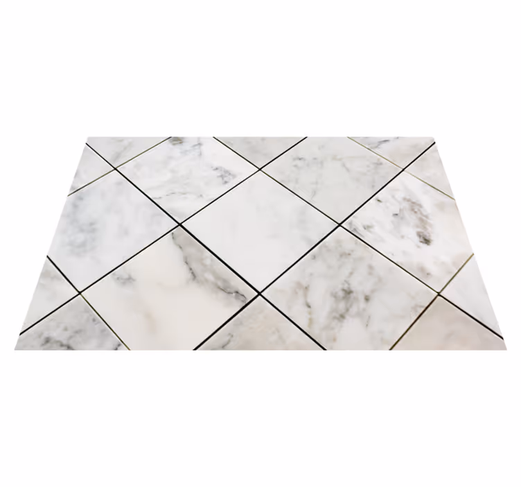 Tapis vinyle marbre mimétisme de marbre - TenStickers