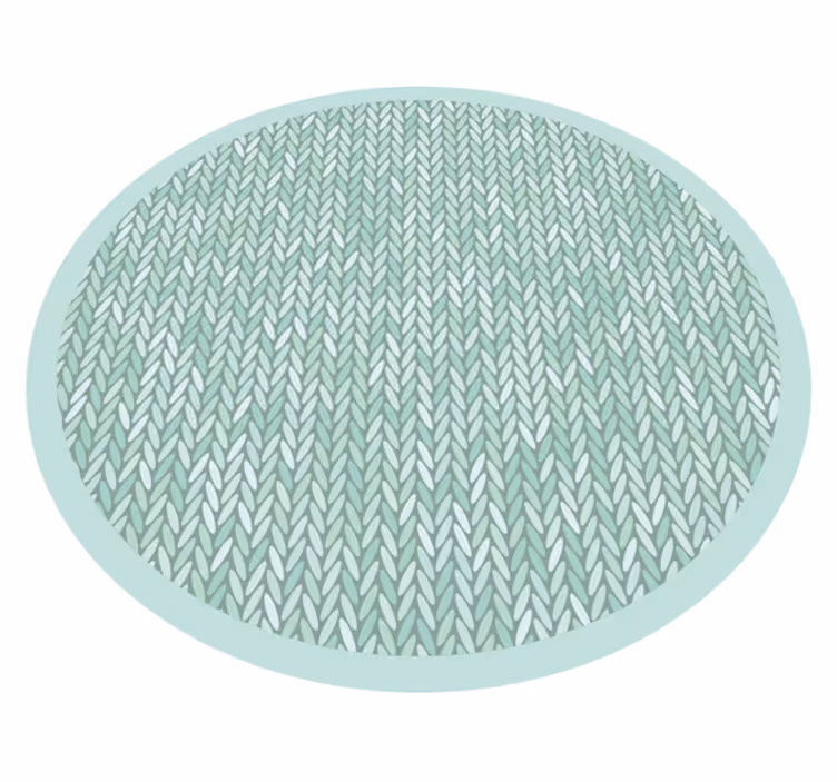 Tapis vinyle rayures motif à rayures torsadées - TenStickers