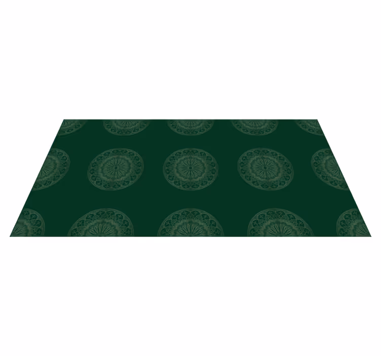Tapis vinyle mandala conception de motifs de mandala - TenStickers