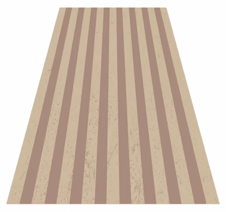 Tapis vinyle rayures surface rayée - TenStickers