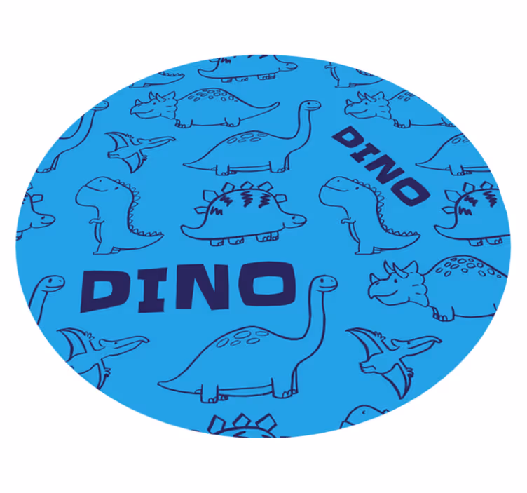 Tapis vinyle autres tapis sur le thème des dinosaures - TenStickers