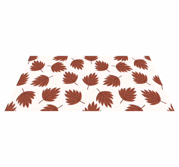 tapis vinyle cuisine Feuilles d'automne - TenStickers