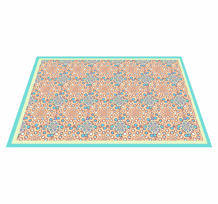 Tapis vinyle chambre imprimé botanique gracieux - TenStickers