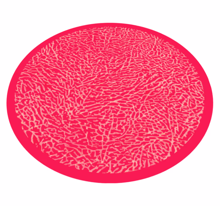 Tapis vinyle texture design rose vif - TenStickers