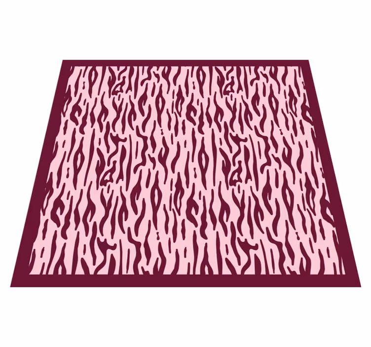 Tapis vinyle motif animal motifs d'animaux féroces - TenStickers