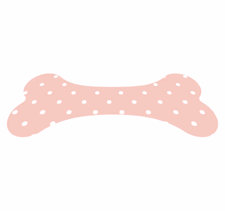 Tapis vinyle animal Os tacheté - TenStickers