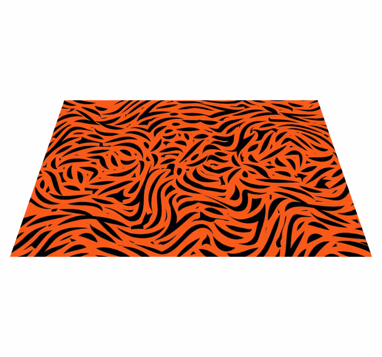 tapis vinyle salon Tigrou - TenStickers