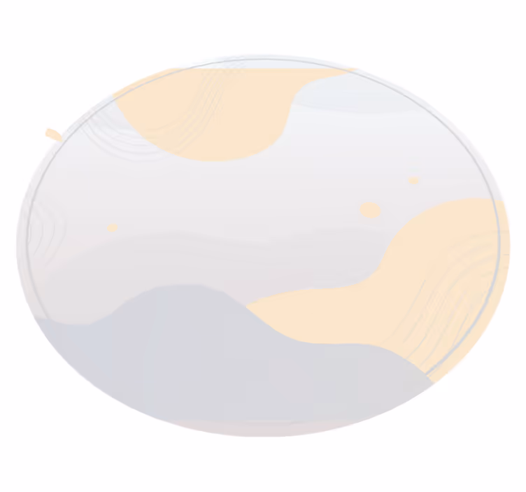Tapis vinyle moderne Abstrait blanc moderne - TenStickers
