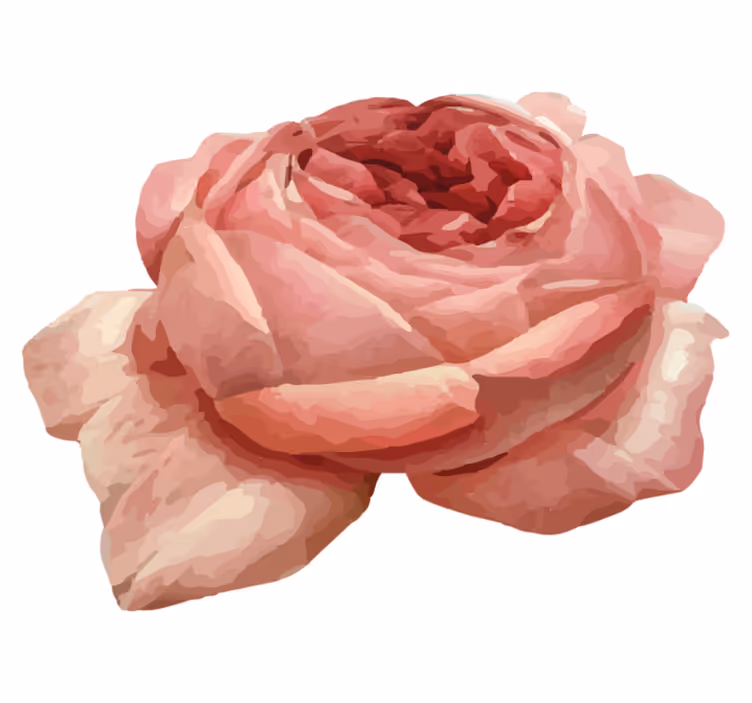 tapis vinyle salon Rose clair - TenStickers
