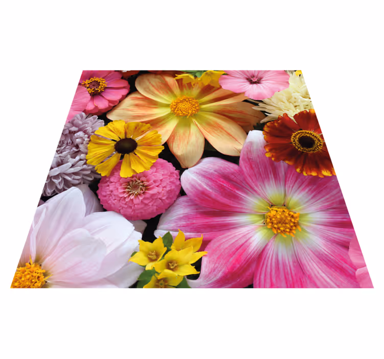Tapis vinyle plantes bel arrangement réaliste - TenStickers