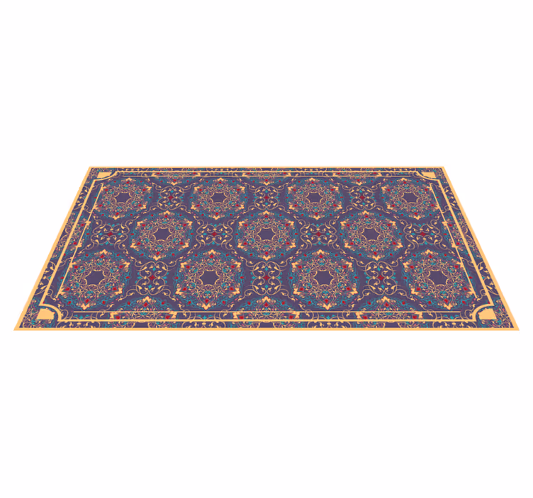 Tapis vinyle mandala motifs de mandalas complexes - TenStickers