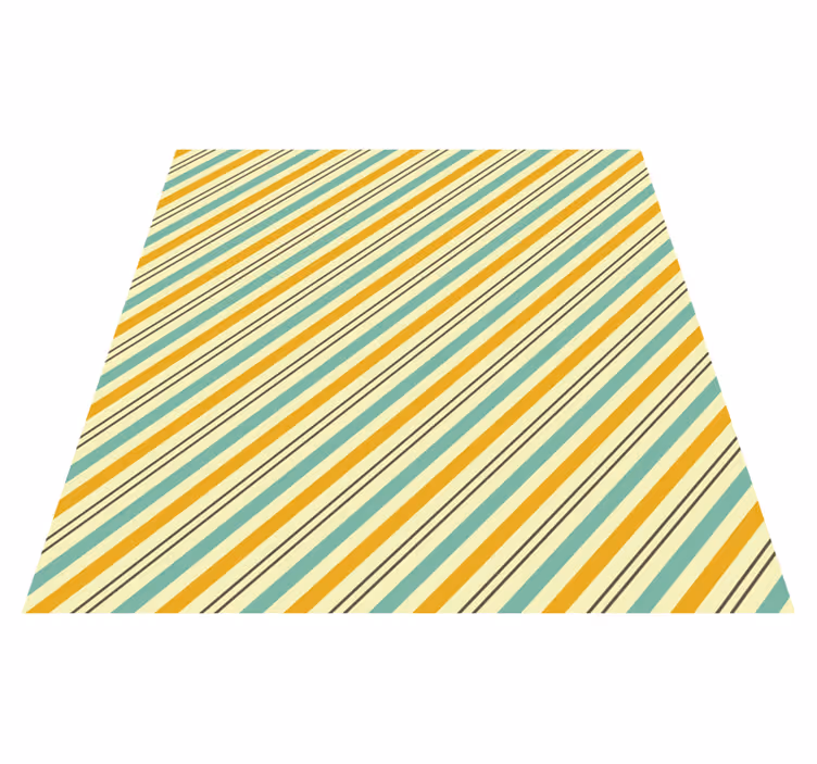 Tapis vinyle rayures concept rayé dynamique - TenStickers
