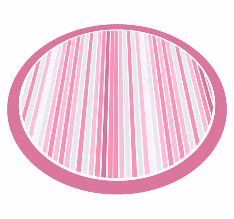 Tapis vinyle rayures style rayé chic - TenStickers