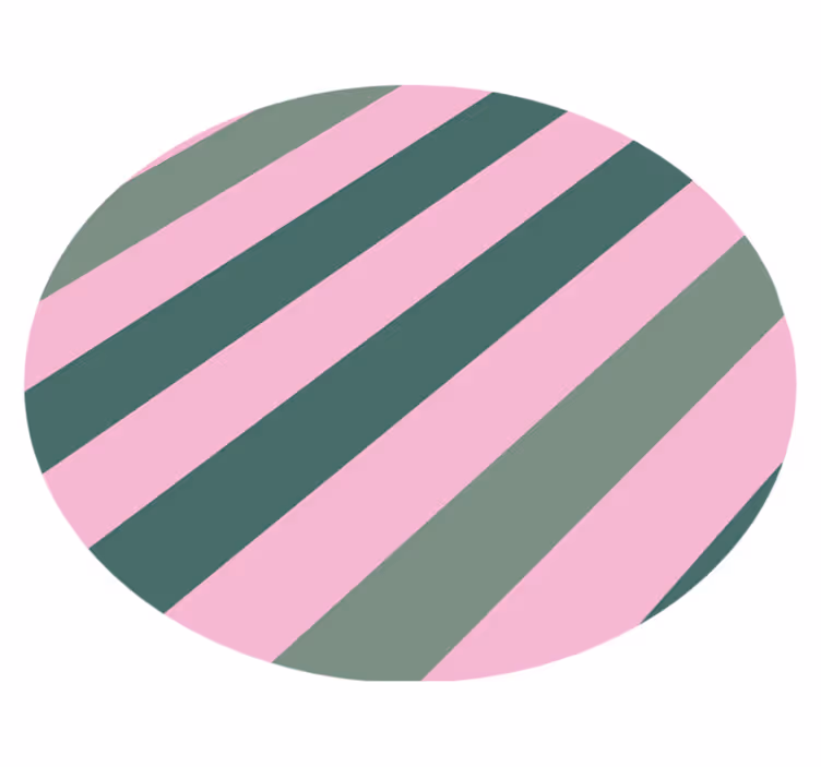 Tapis vinyle rayures concept rayé lumineux - TenStickers