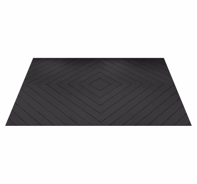 Tapis vinyle design moderne sol à motifs de diamants - TenStickers