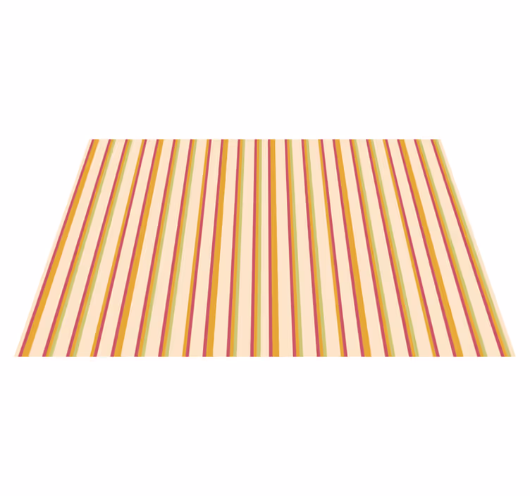 Tapis vinyle rayures élégance multi-rayures - TenStickers