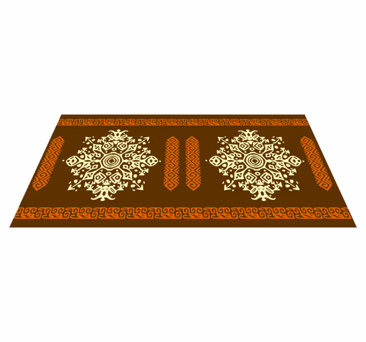Tapis vinyle mandala ensemble de motifs de mandala - TenStickers