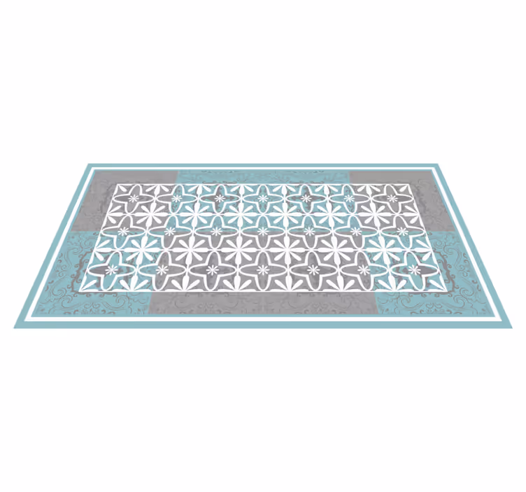 Tapis vinyle géométrique élégance géométrique - TenStickers