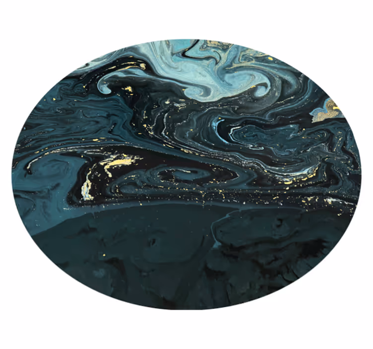 Tapis vinyle marbre marbre tourbillonnant - TenStickers