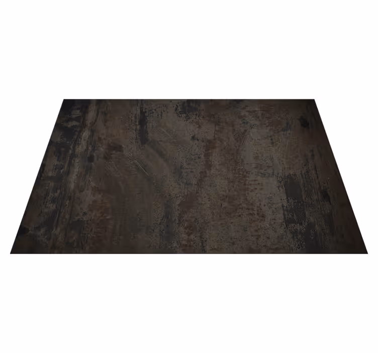 Tapis vinyle salon industriel motif fer rouillé gris - TenStickers