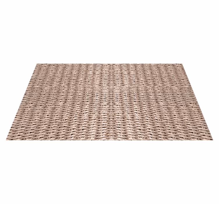 Tapis vinyle ethnique Tapis texture roseau - TenStickers