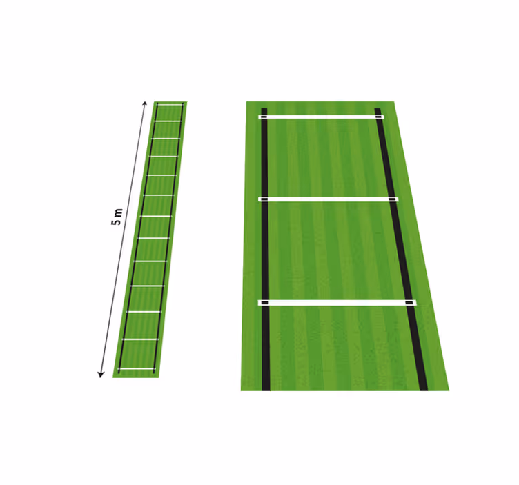 Tapis vinyle ado échelle d'entraînement de vitesse 5 mètres - TenStickers