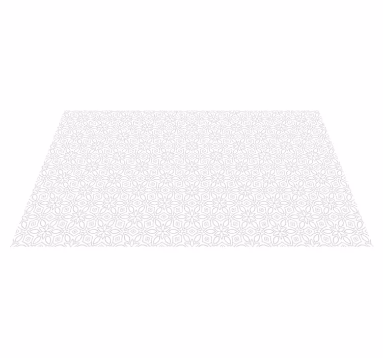 Tapis vinyle cuisine symétrie de la cuisine - TenStickers