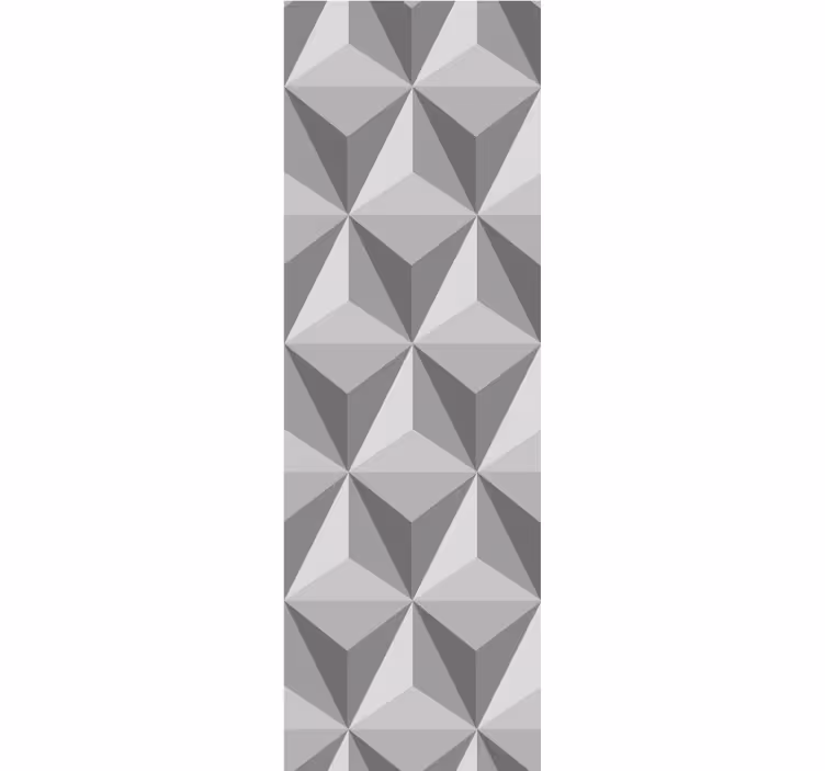 Papier peint géometrique modèle de pyramide 3d - TenStickers