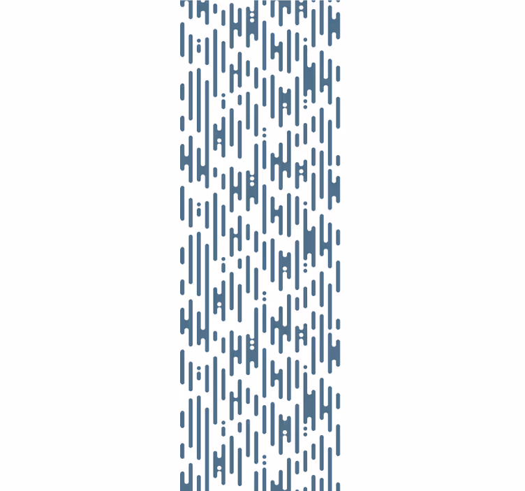 Papier peint géometrique motif de lignes abstraites - TenStickers