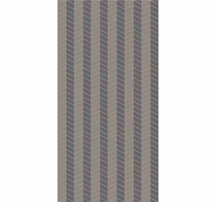 Papier peint géométrique motif chevron - TenStickers