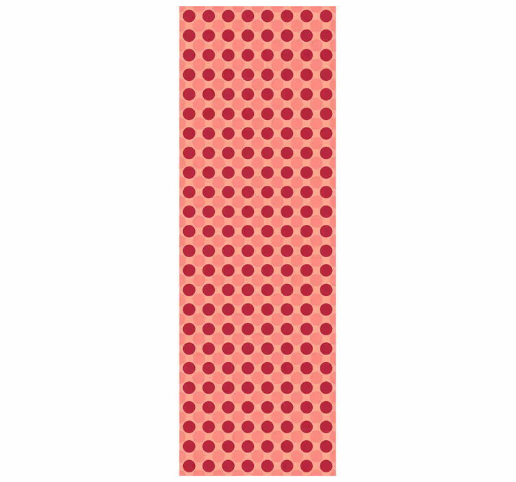 Papier peint cercles géométrie circulaire rétro - TenStickers