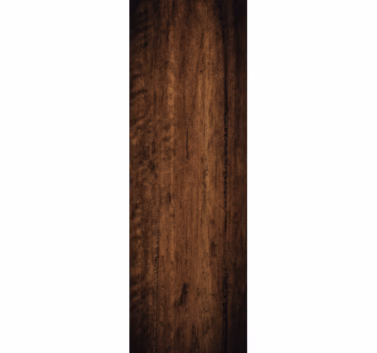 Papier peint bureau texture de bois foncé - TenStickers